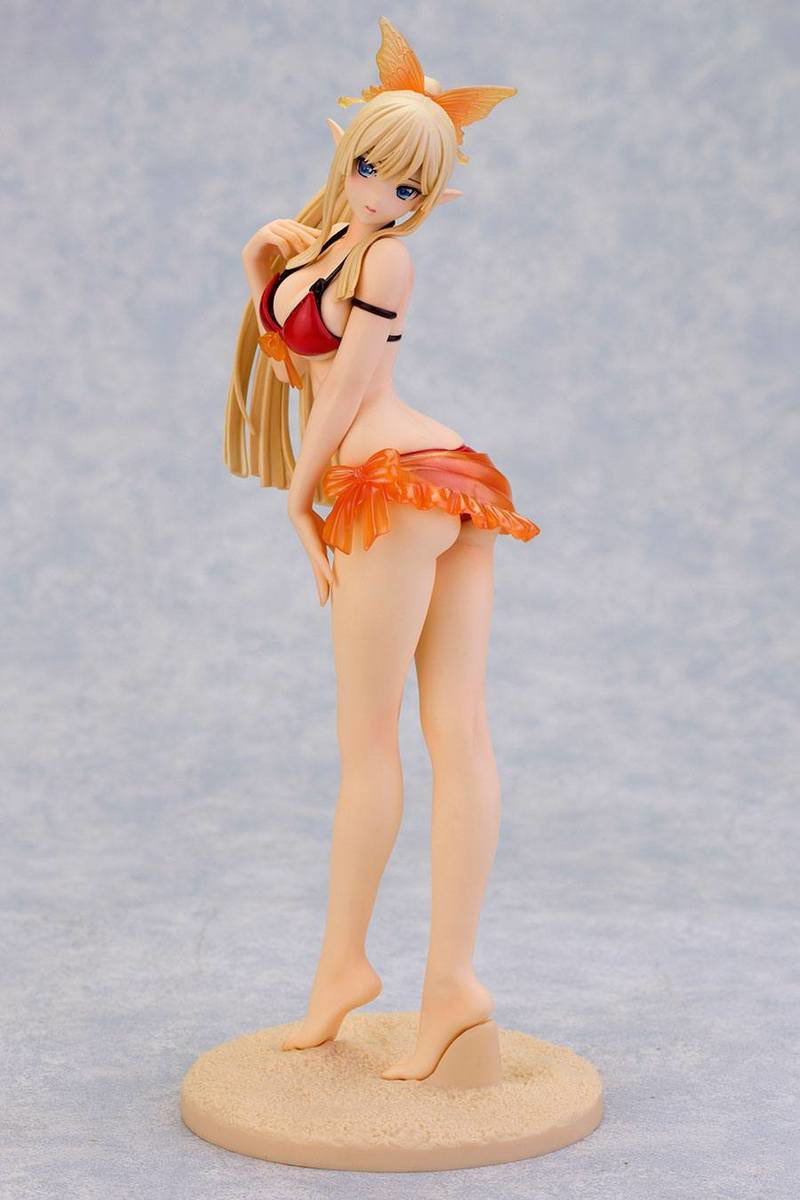 Kirika Towa Alma - Crimson Swimsuit -  Shining Beach Heroines