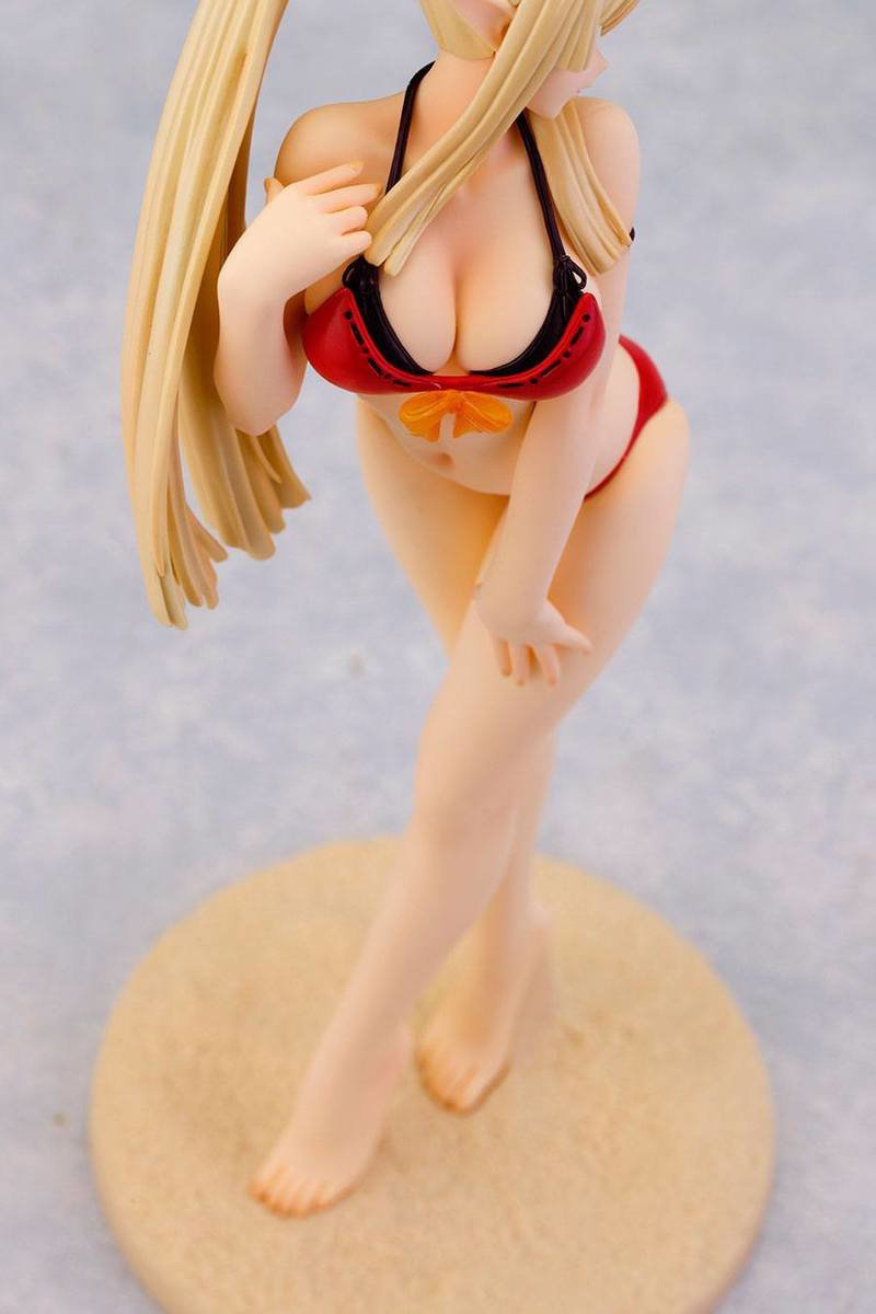 Kirika Towa Alma - Crimson Swimsuit -  Shining Beach Heroines