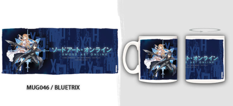 Kirito und Asuna - Tasse - dunkel