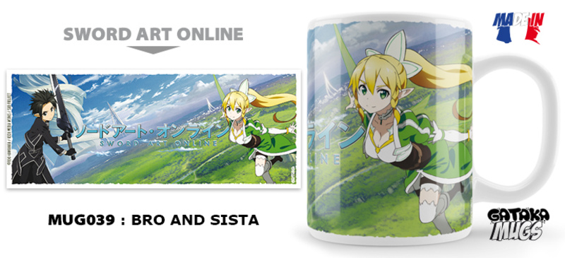 Kirito und Leafa - Tasse