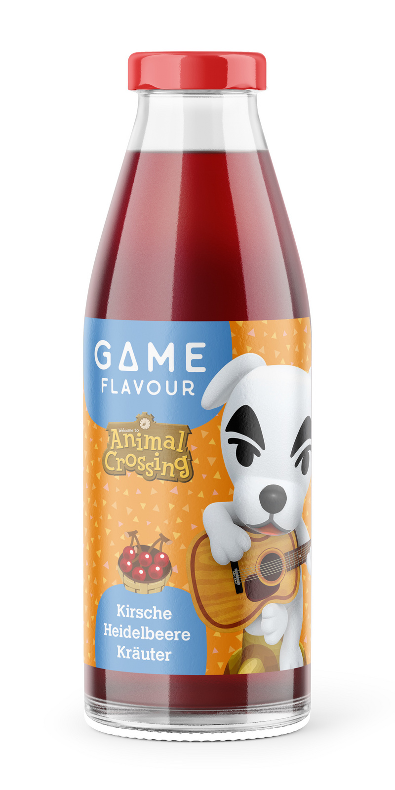 Kirsche, Heidelbeere, Kräuter (K.K. Slider) - Game Flavour: Animal Crossing - Fruchttee - AQVAMI