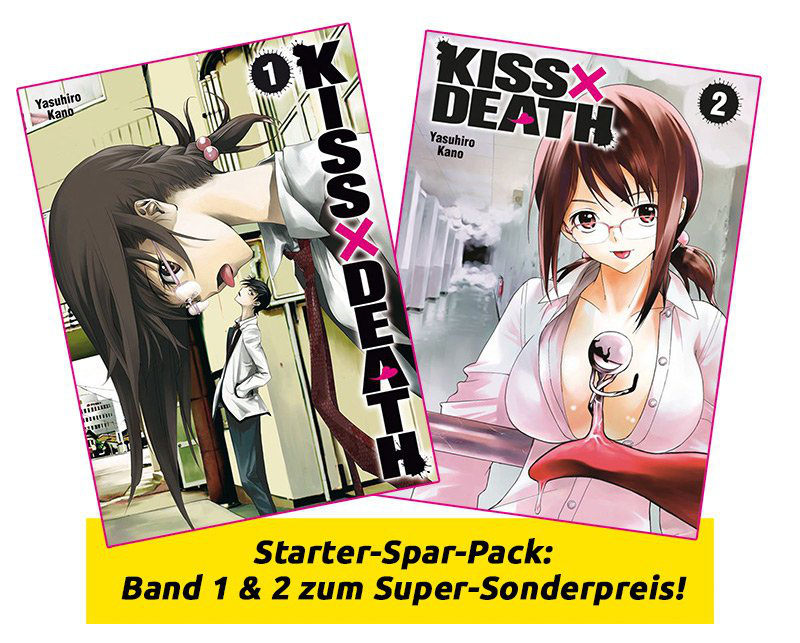 Kiss X Death - Panini - Starter-Spar-Pack Band 1+ 2 