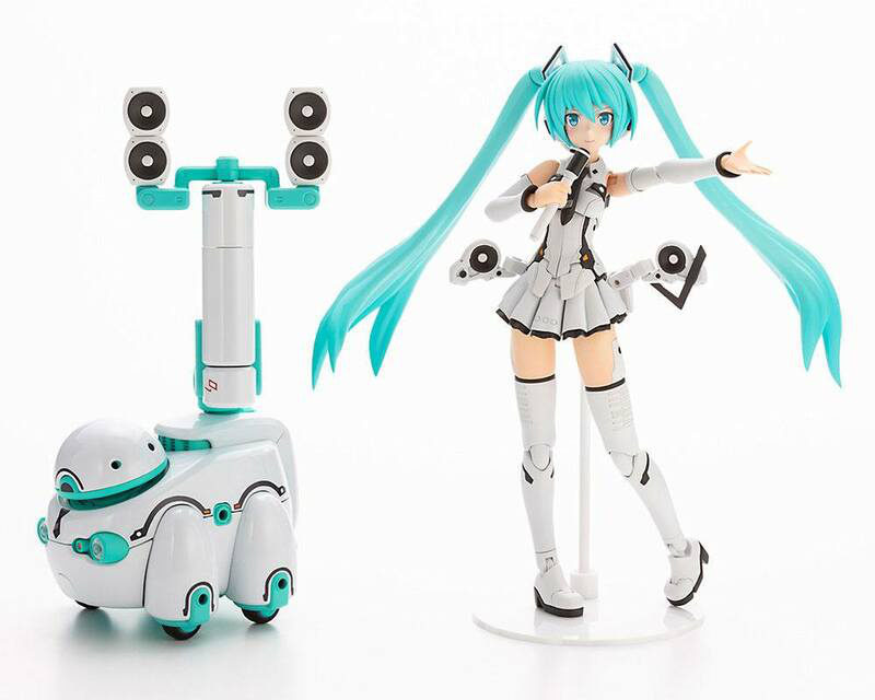 Hatsune Miku (Maruttoys) & Tamotu (Miku Ver.) - Frame Arms Girl Model Kit - Kotobukiya