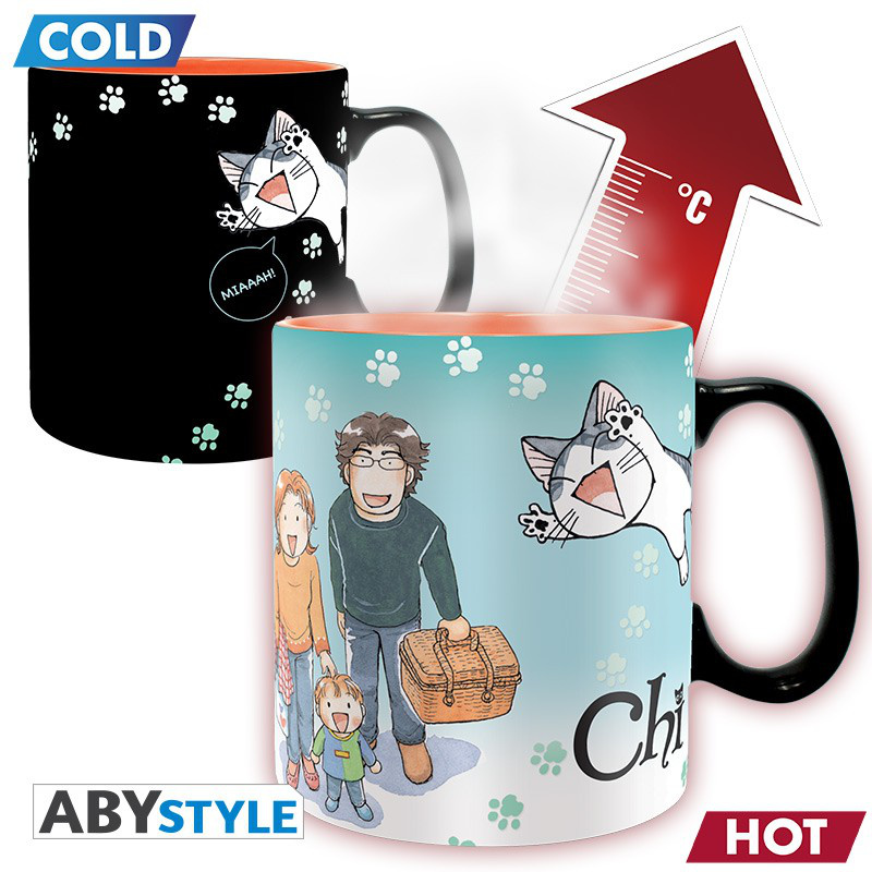 Kleine Katze Chi Tasse (460 ml) - Chi & Fish  - ABYStyle 