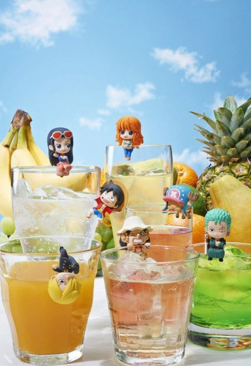 Komplettset - One Piece Ochatomo - Pirates Teatime (7 Figuren)