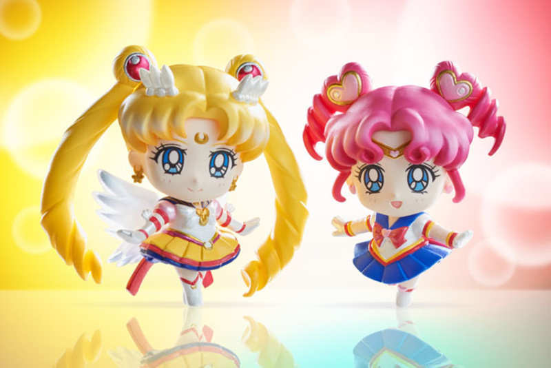 Komplettset - Sailor Moon Petit Chara Land - Sailor Stars