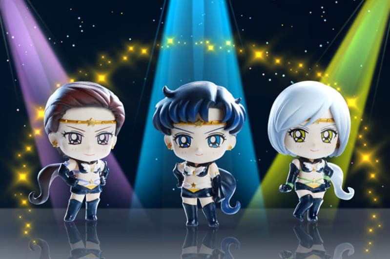 Komplettset - Sailor Moon Petit Chara Land - Sailor Stars