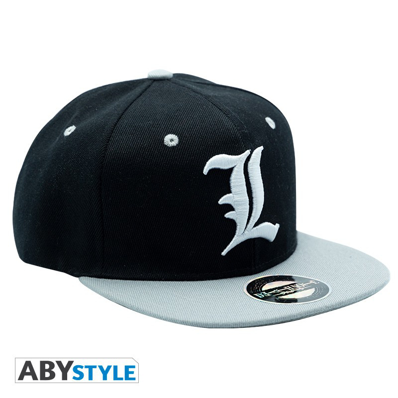 L's Cap / Mütze - Black & Grey - Death Note - AbyStyle