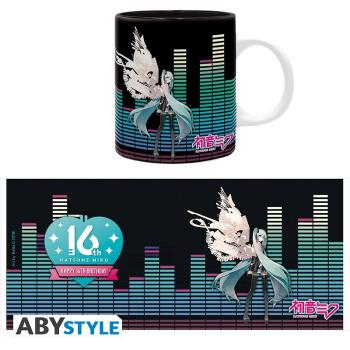 "Happy 16th Birthday Mi" - Hatsune Miku - 320 ml Tasse - AbyStyle