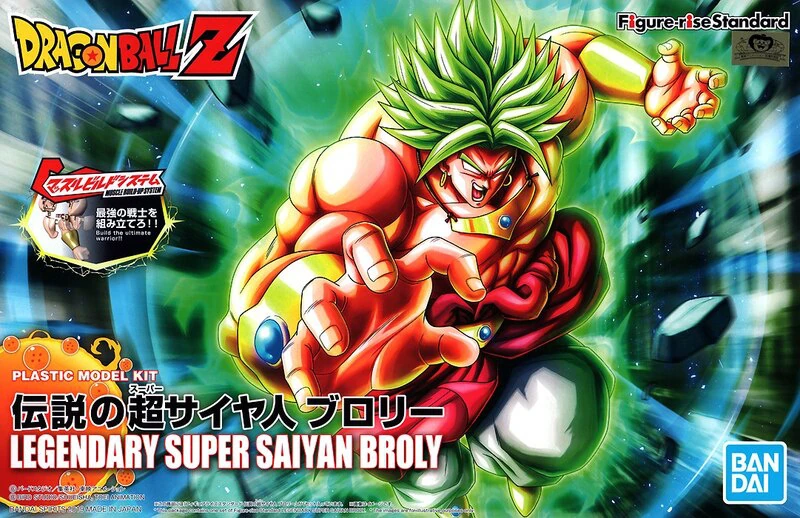 Legendary Super Saiyajin Broly - Dragon Ball - Model Kit (Figure-rise Standard - Renewal) - Bandai Spirits