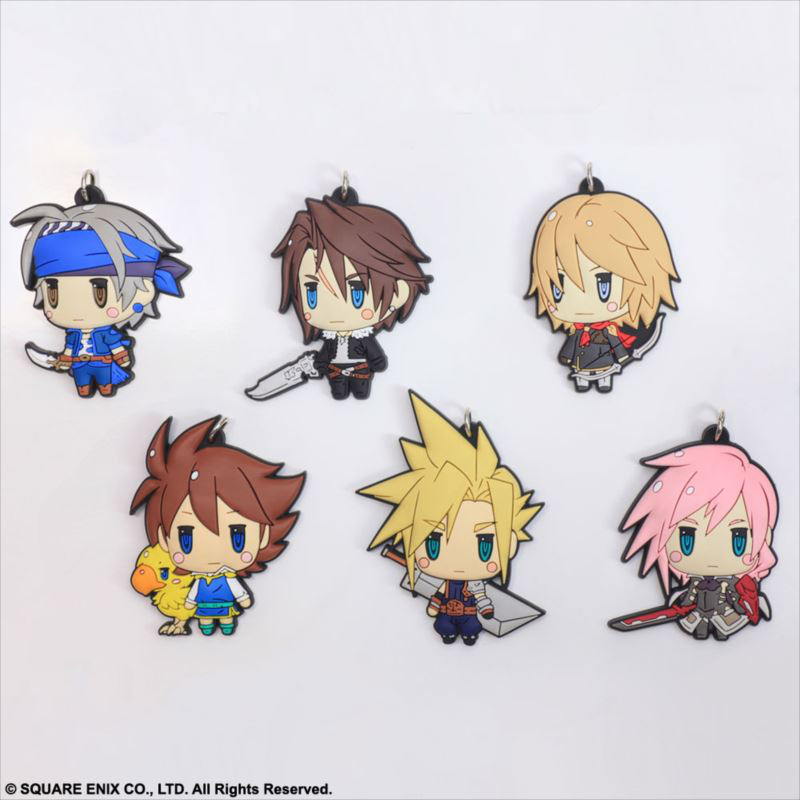 Locke Cole - Final Fantasy VI - FF Trading Rubber Strap Vol. 1