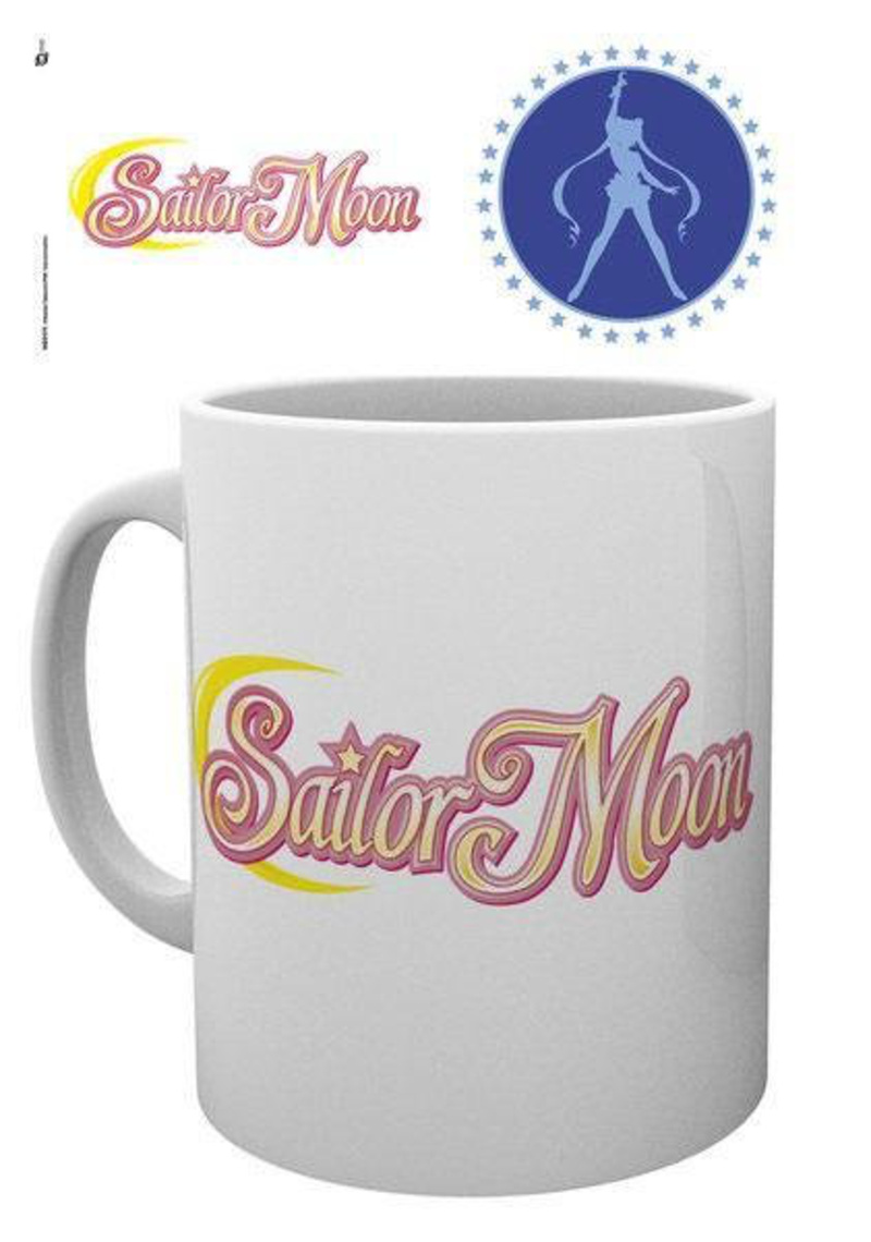 Logo und Silhouette - Sailor Moon Tasse 