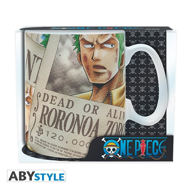 Lorenor Zorro - Wanted - ABYStyle Tasse