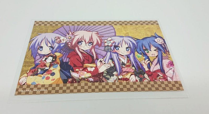 Lucky Star - Yukata Postkarte