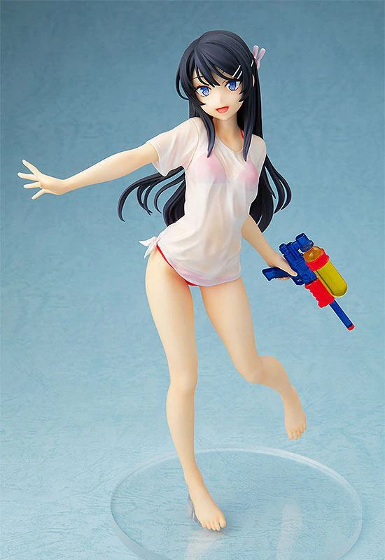 Mai Sakurajima - Water Gun Date - Chara-Ani