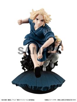 Set - Toman Heroic Scenes Vol. 2 - Tokyo Revengers Petitrama Series - Megahouse (4 Figuren)