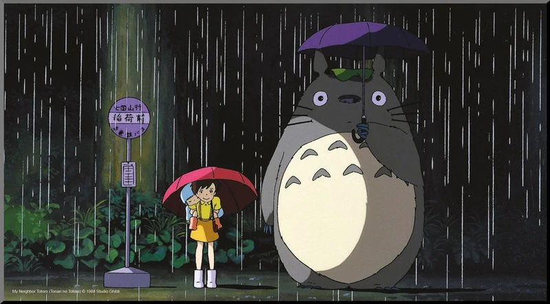 Mein Nachbar Totoro - Holzdruck - Bus Stop - Semic