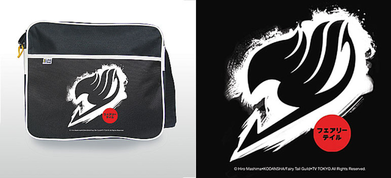 Messenger Bag - FairyTail Logo schwarz