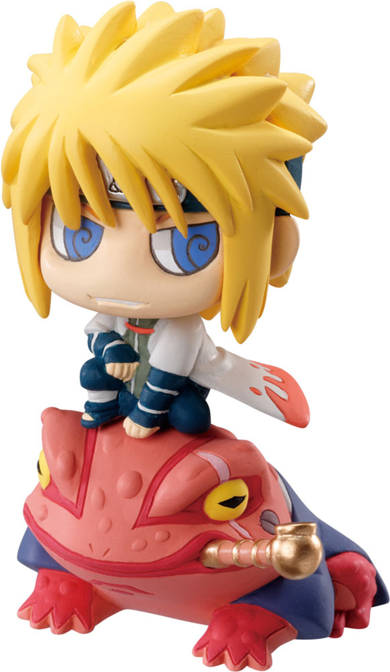 Minato Namikaze und Gamabunta - Beschwörungsjutsu / Kuchiyose no Jutsu - Set 1 - Naruto Petit Chara Land