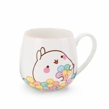 Molang - Tasse mit Regenbogenblume - 400ml