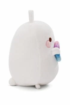 Molang mit Regenbogenblume - 12 cm Plüsch