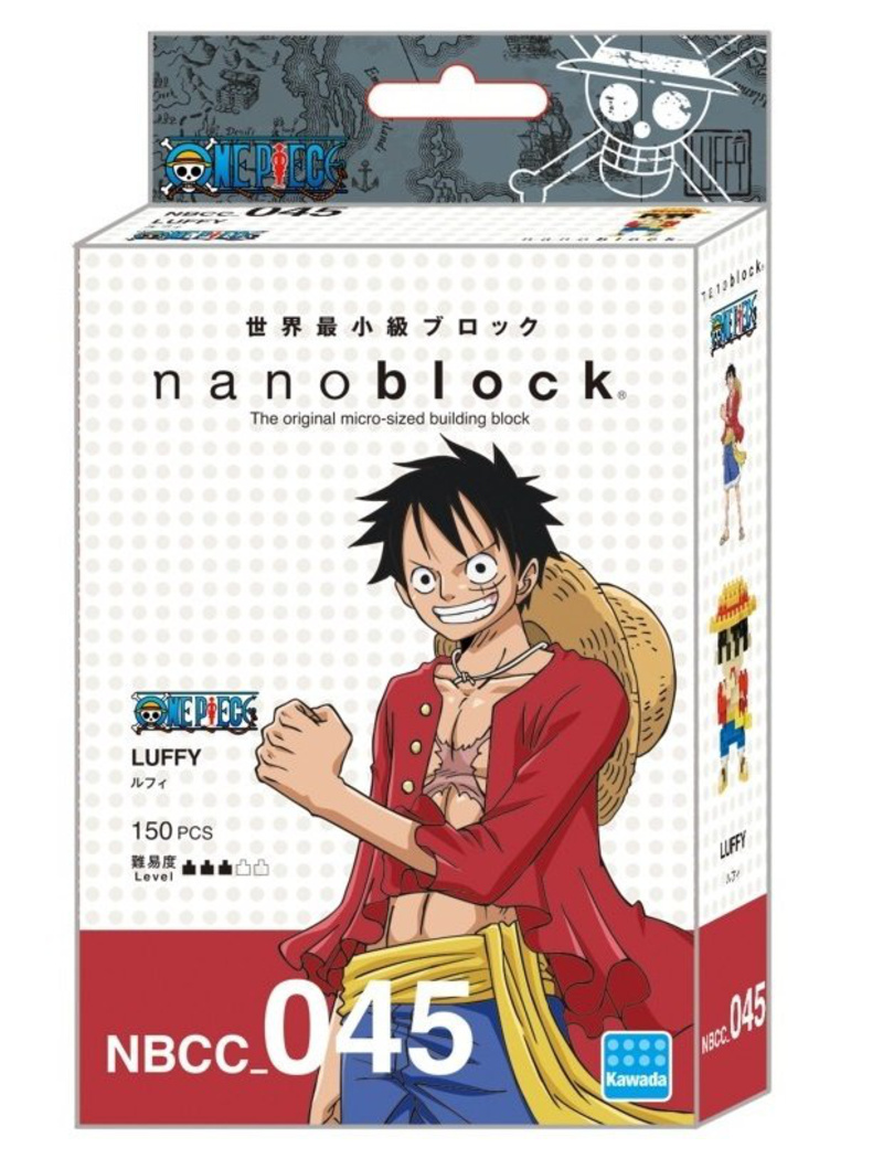 Monkey D. Luffy / Ruffy - One Piece Nanoblock 