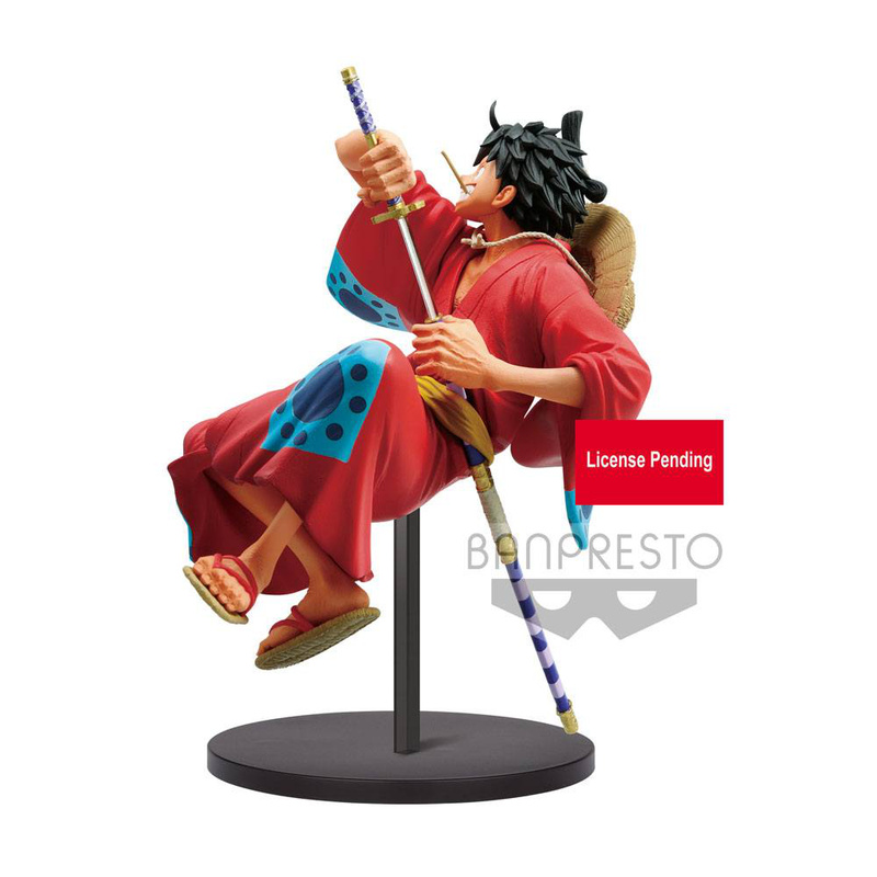 Animefanshop De Monkey D Ruffy One Piece Wanokuni King Of Artist Banpresto