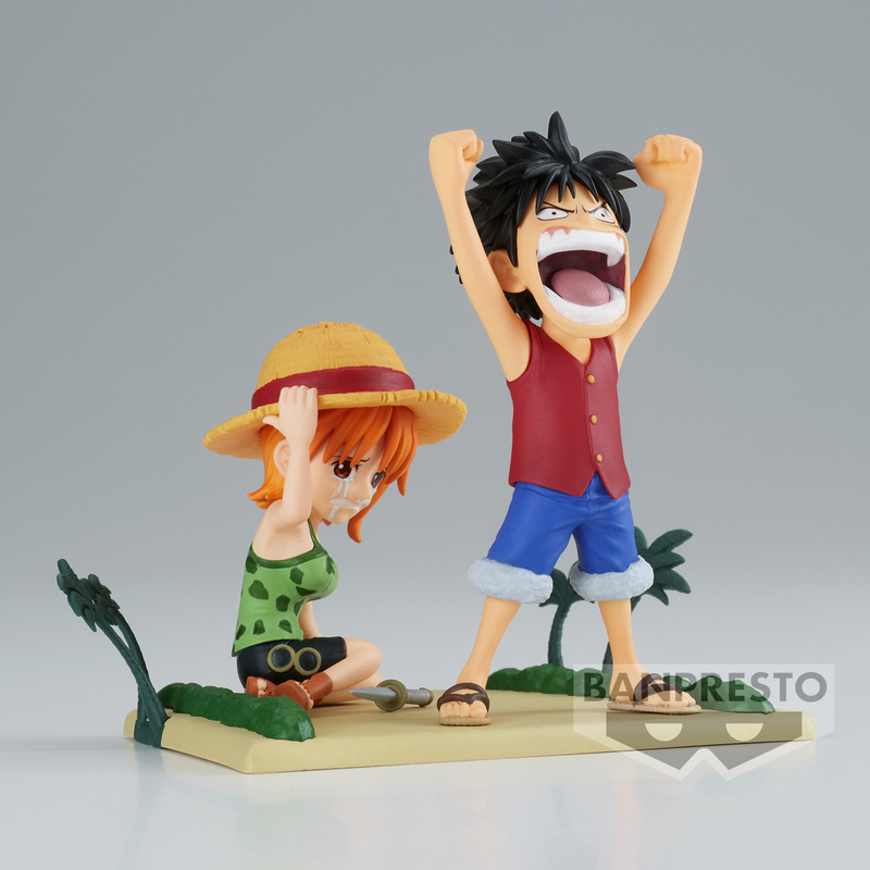 Monkey D. Ruffy & Nami - One Piece - WCF Log Stories - Banpresto