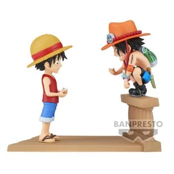 Monkey D. Ruffy & Portgas D. Ace - One Piece - WCF Log Stories - Banpresto