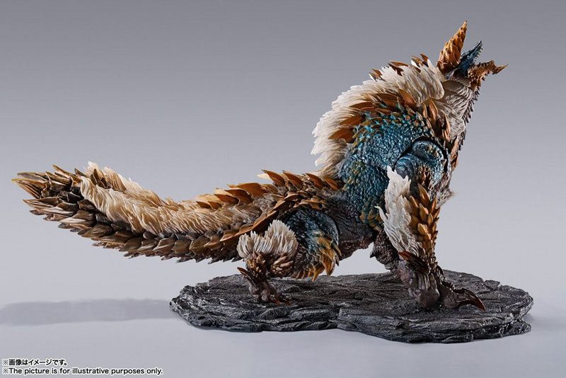 Zinogre (Jinouga) - Monster Hunter S.H. Monster Arts - Bandai Spirits