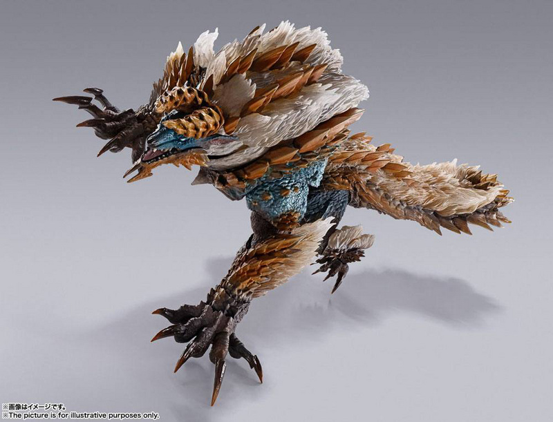 Zinogre (Jinouga) - Monster Hunter S.H. Monster Arts - Bandai Spirits