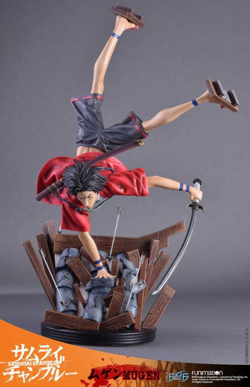 Mugen - Samurai Champloo - First 4 Figures