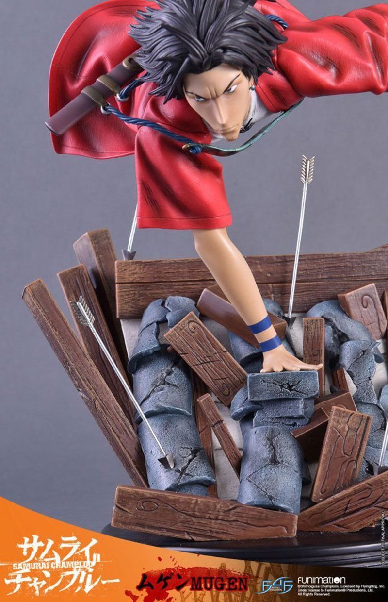 Mugen - Samurai Champloo - First 4 Figures