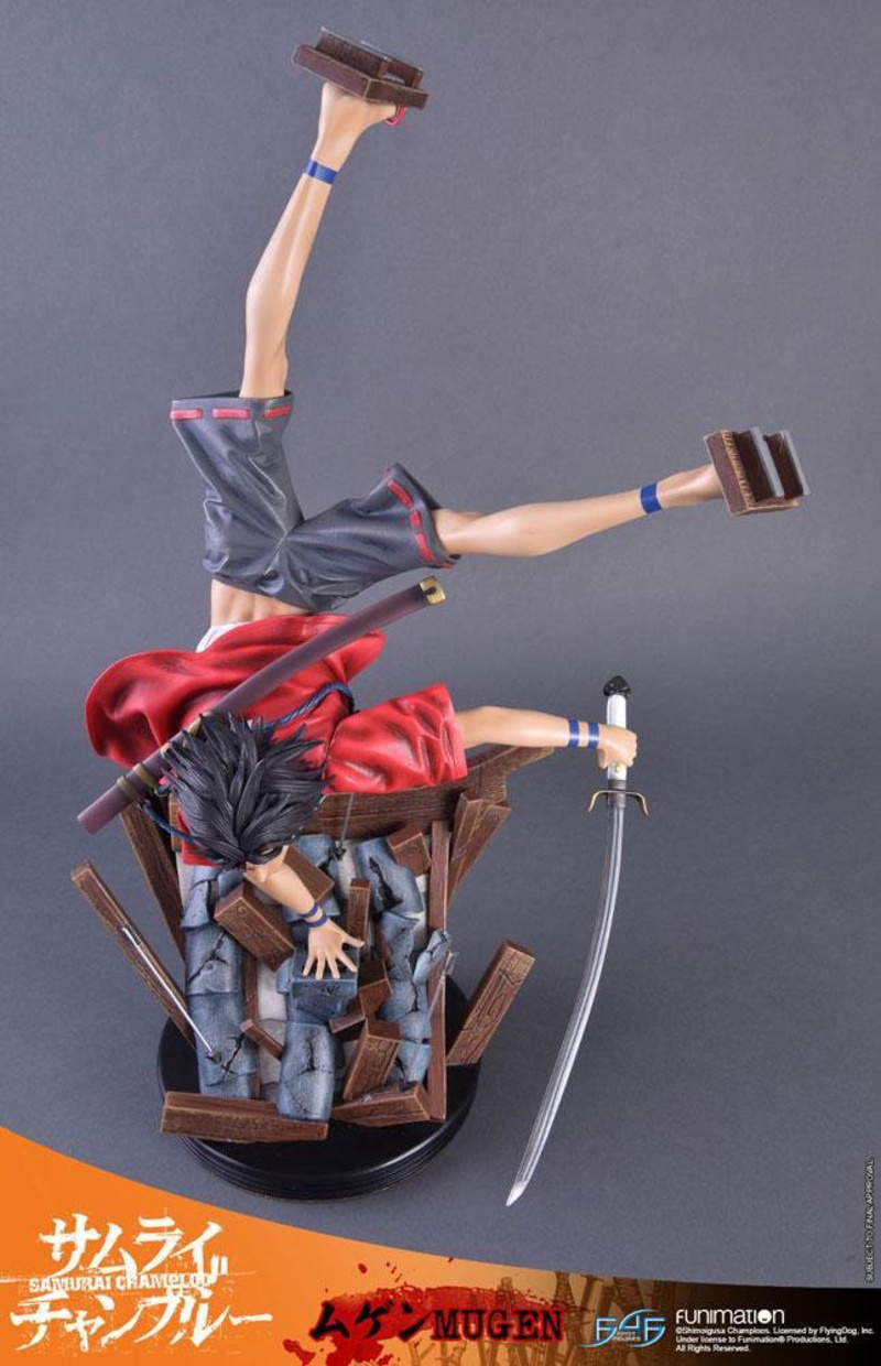 Mugen - Samurai Champloo - First 4 Figures