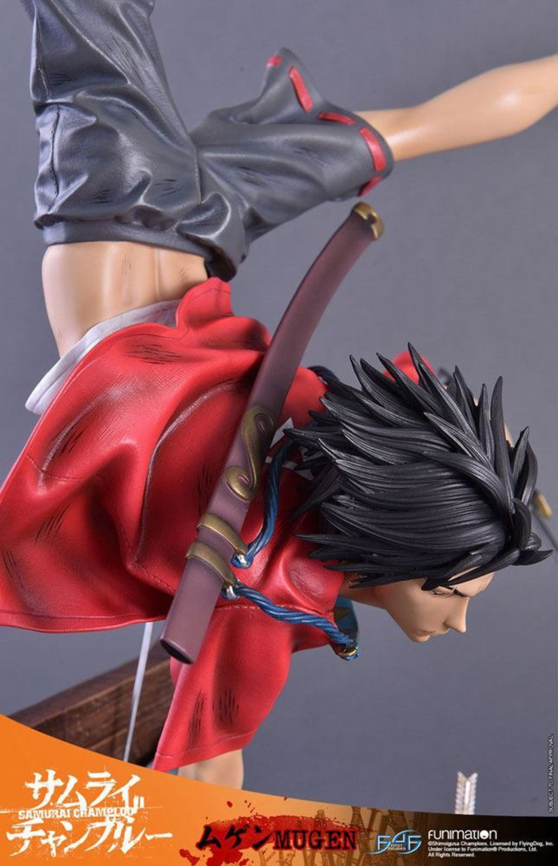 Mugen - Samurai Champloo - First 4 Figures