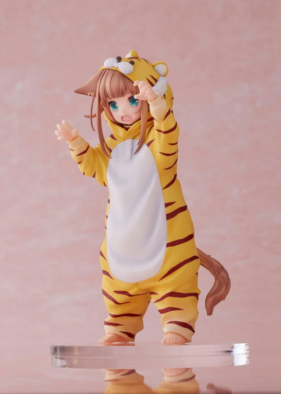 Tora Kinako: Palette Dress-Up Collection - My Cat Is a Kawaii Girl - Statue - Golden Head