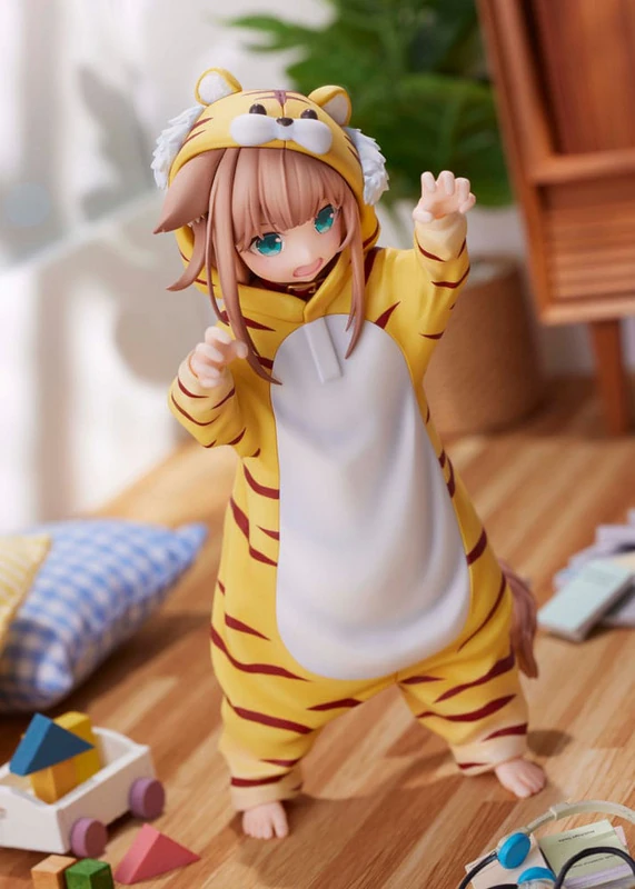 Tora Kinako: Palette Dress-Up Collection - My Cat Is a Kawaii Girl - Statue - Golden Head