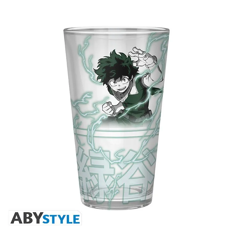 My Hero Academia - Geschenkset - XXL Glas + Pin + Notizbuch - Heroes