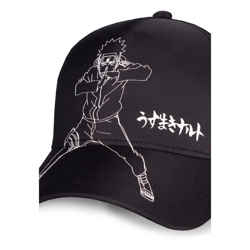 Baseball Cap - Naruto Black & White - Difuzed