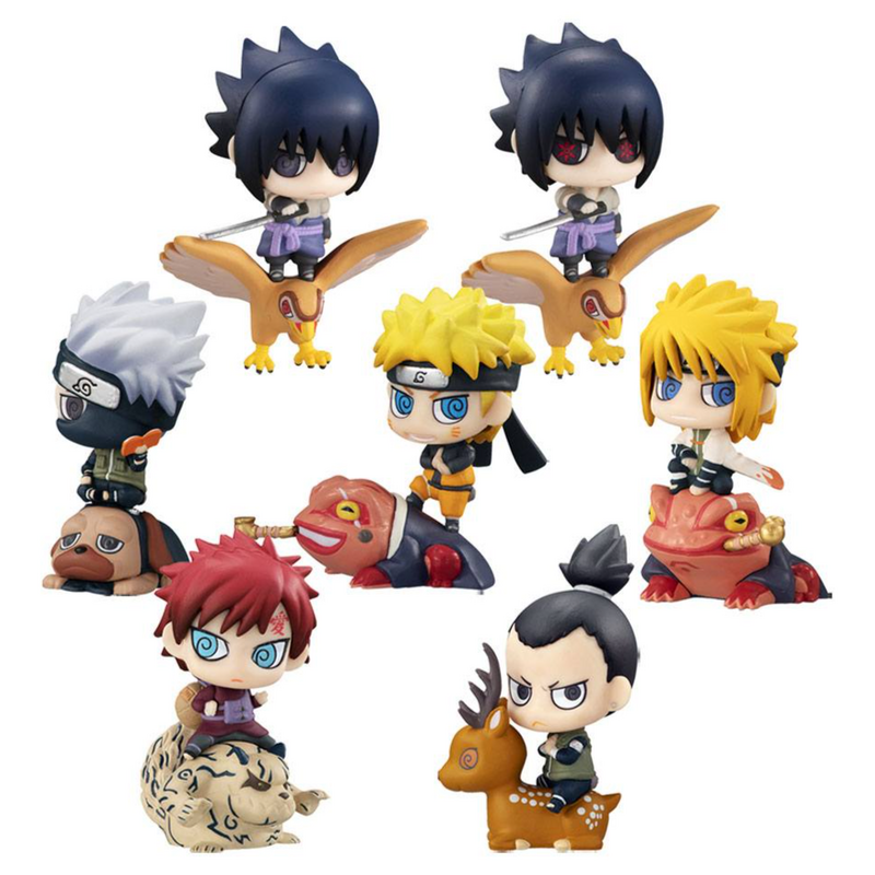 Naruto Shippuden (New Color!) - Petit Chara Land Sammelfiguren - Special Set - MegaHouse