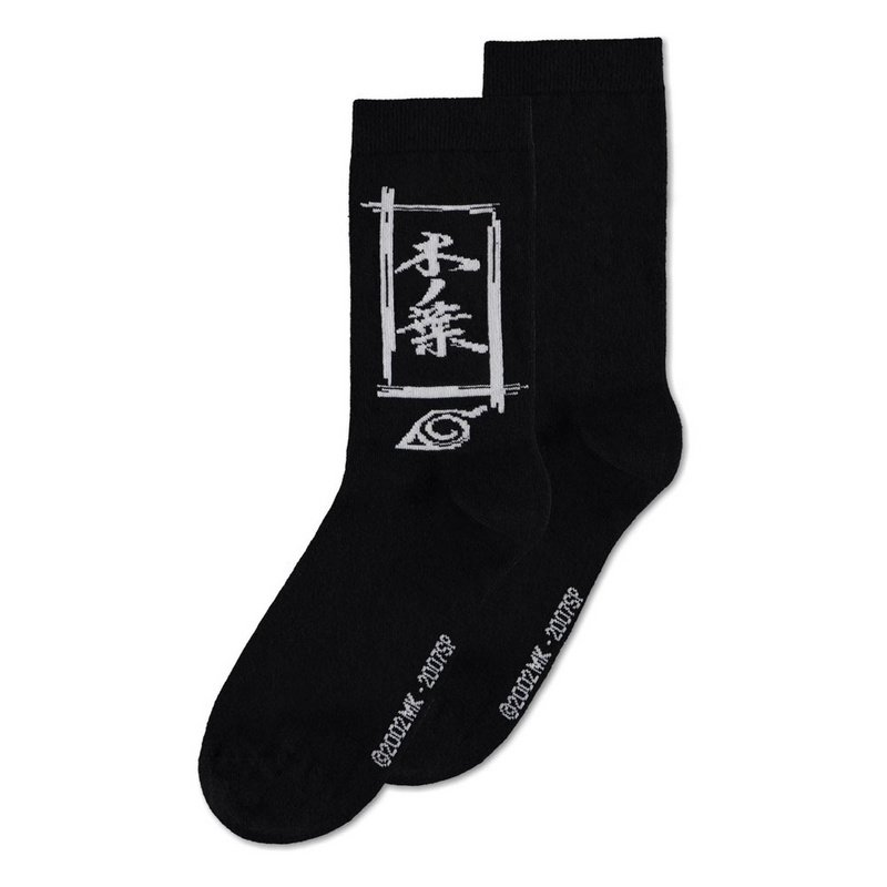 Socken 3er-Pack Größe (39-42) - Naruto Shippuden - Sasuke Symbol - Difuzed