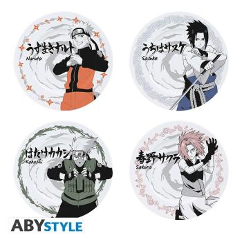 Naruto Shippuden - Teller Set - "Characters" - AbyStyle
