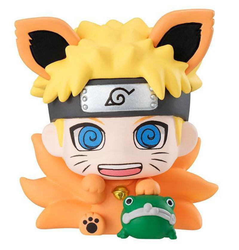 Naruto Uzumai und Sasuke Uchiha - Maneki Kyuubi Dattebayo - Megahouse Figurenset