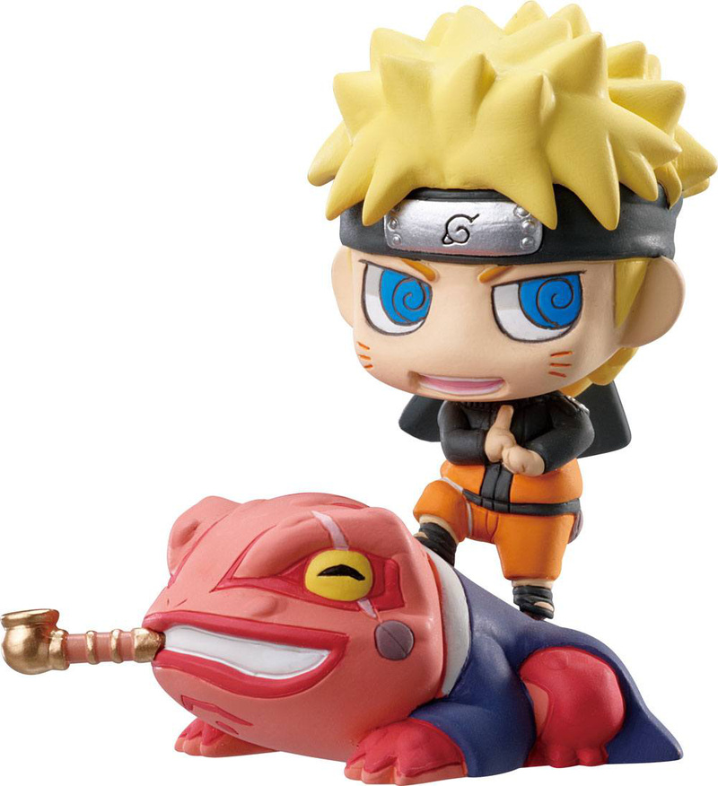 Naruto Uzumaki und Gamabunta - Beschwörungsjutsu / Kuchiyose no Jutsu - Set 1 - Naruto Petit Chara Land