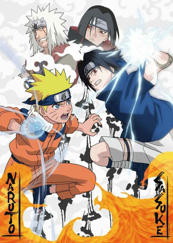 Naruto vs. Sasuke - Puzzle - Ravensburger (1000 Teile)