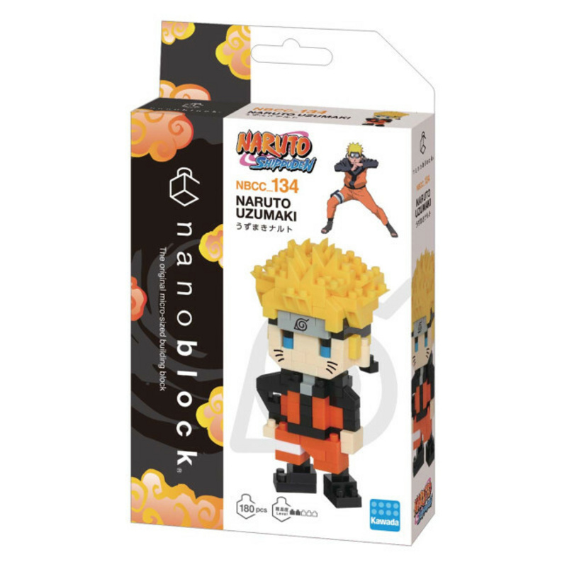 Naruto Shippuden - Naruto Uzumaki - NBCC-134 // Mini series NANOBLOCK