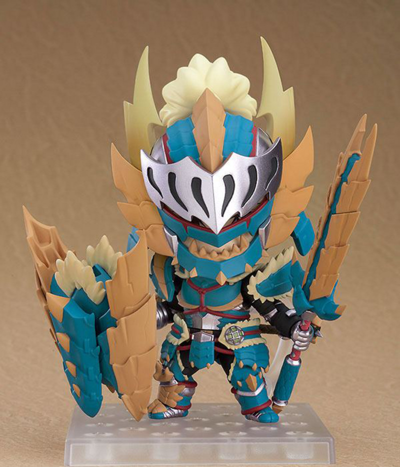 Nendoroid Action 1421-DX Male Hunter - Zinogre Alpha Armor - Deluxe Edition