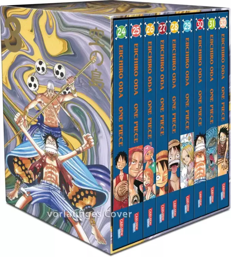 One Piece - Carlsen - Sammelschuber 3: Skypia (inklusive Band 024–32)