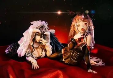 Albedo und Shalltear - Bride Special Set - KD Colle - Kadokawa / Wing