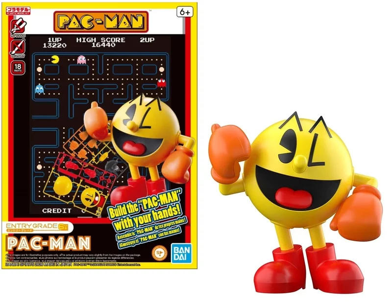 Pac-Man - Pacmodel - Entry Grade Model Kit - Bandai Spirits